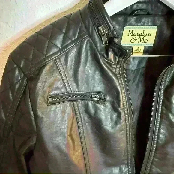 Vintage Maralyn & Me “Leather” Jacket - Picture 4 of 10